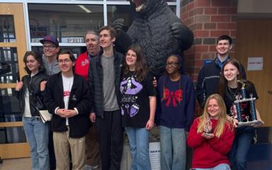 foto del equipo de quiz bowl de la OHVA