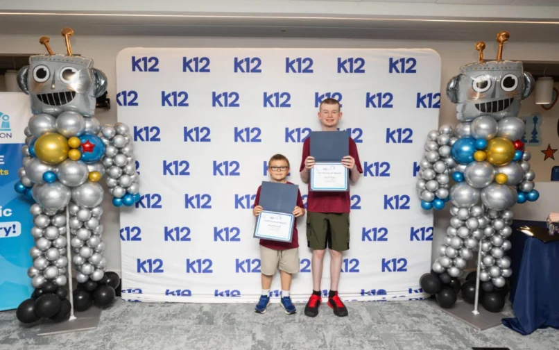 Estudiantes finalistas compiten en la Competición de Robótica K12 / Campeonato Nacional el martes 3 de junio de 2026 en Reston, Virginia.