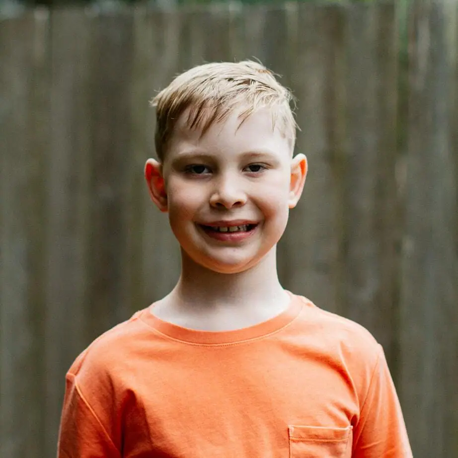 Estudiante sonriente