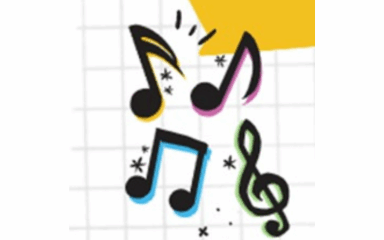 Imagen de notas musicales