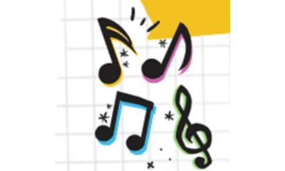 Imagen de notas musicales