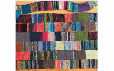 Aprender a tejer en el Lunch Yarn Club