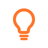 Icono de burbuja luminosa